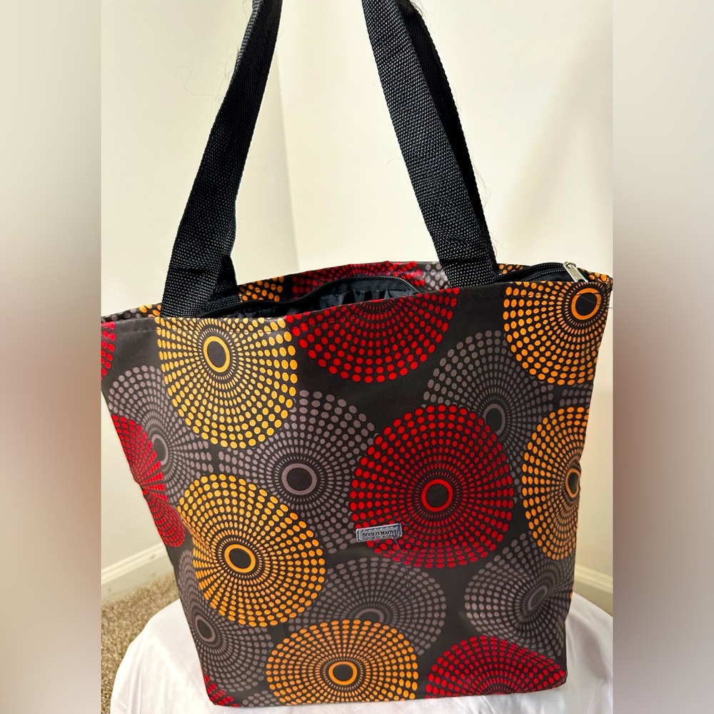 Beautiful Spacious Ankara bags.